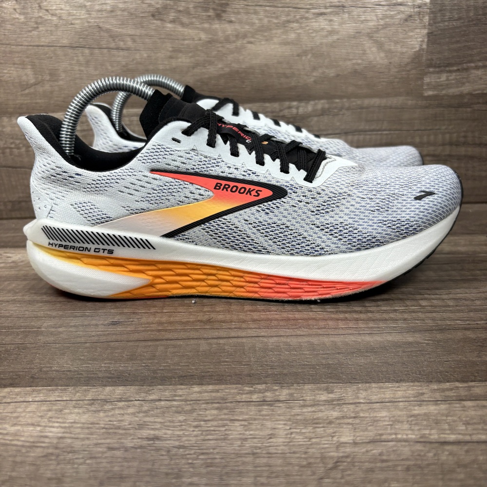 Brooks Hyperion GTS 2 Gray Pink Womens US Size 9.5 1204221B443 Running Shoes